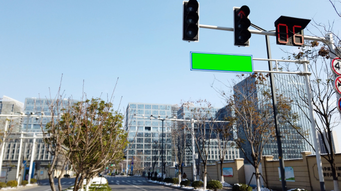 路边路牌 路牌替换 路名 路标