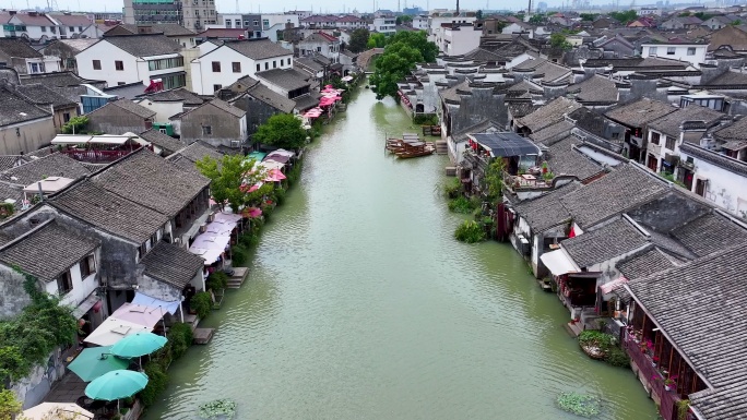 苏州古城古建筑航拍4