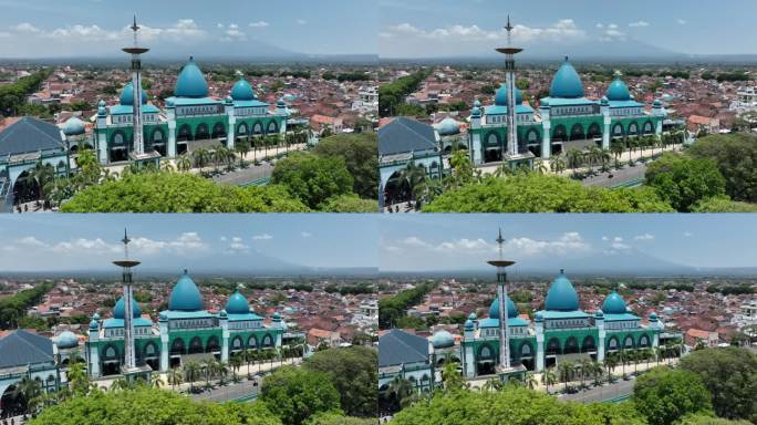 原创 印尼爪哇岛外南梦城市建筑风光