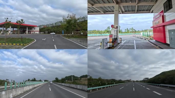 第一视角高速公路服务区休息、加油 (1)
