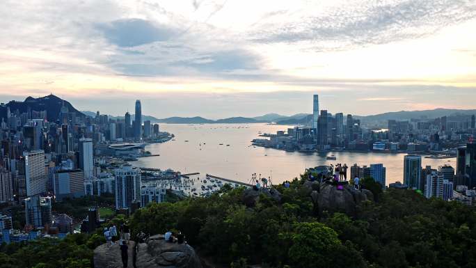 香港大全景航拍