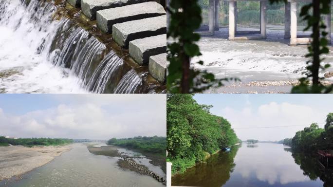 河水 小河 浪花 水花 河边 清澈水花