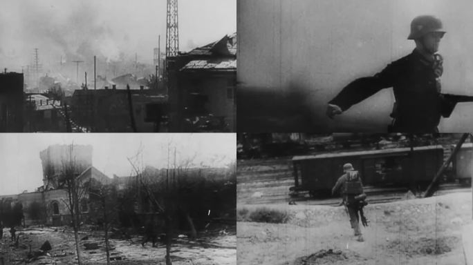 斯大林格勒 保卫战 首战空袭进驻街道