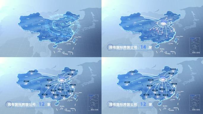 石家庄中国地图业务辐射范围科技线条企业