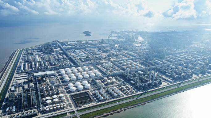 石化基地原油炼化工厂码头