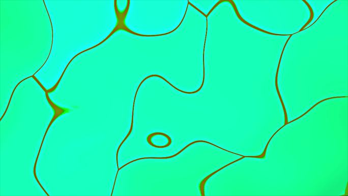 4K原创 绿色抽象流体背景