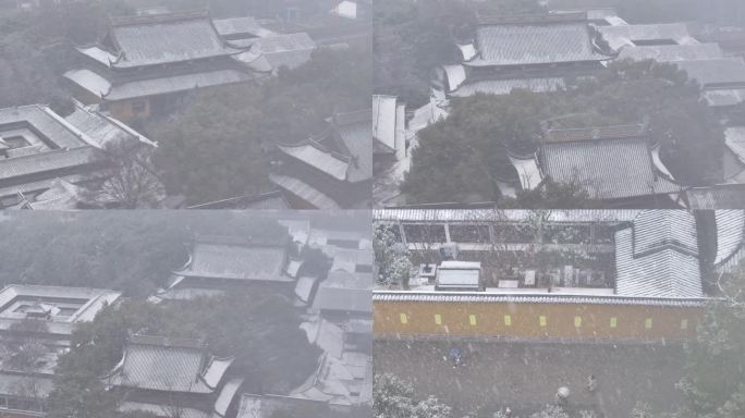 下雪的西园寺