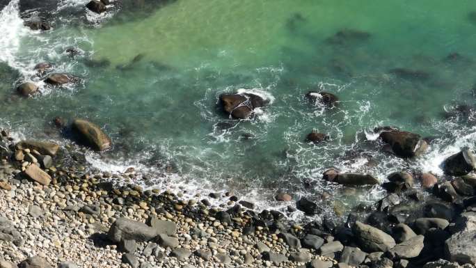 海南陵水海景航拍4k视频