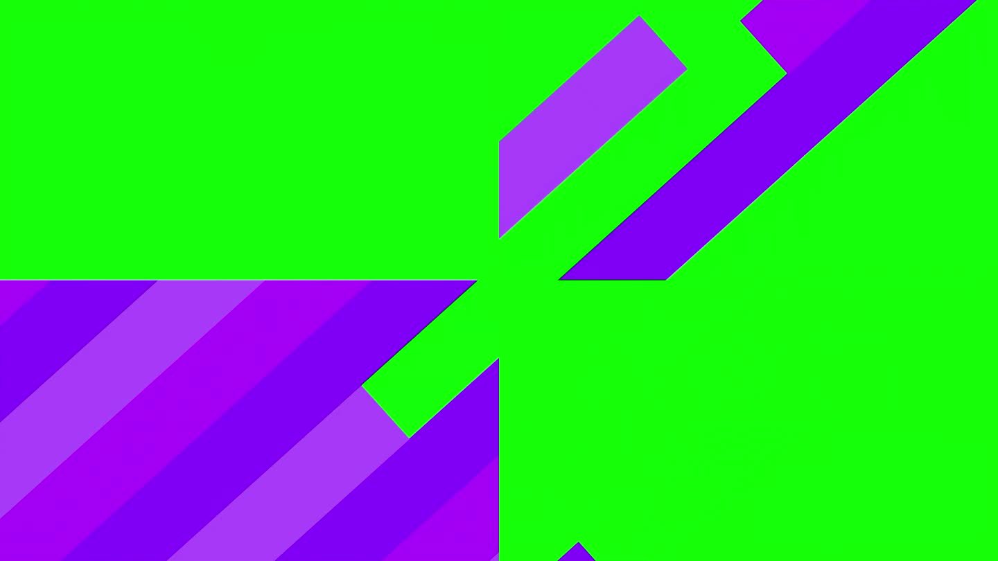 抽象过渡与阿尔法通道-平行紫色棒