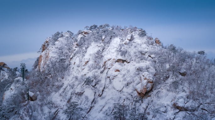 【高清6K】自然风光雪山雾凇