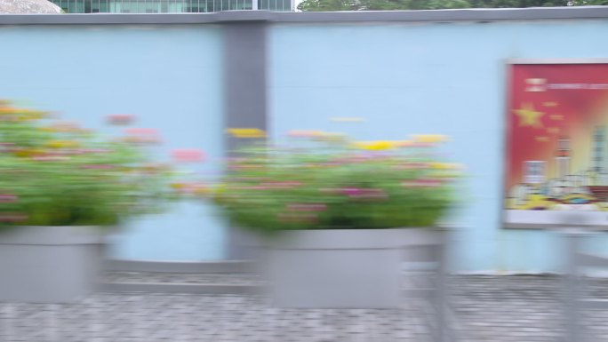 车戏白天城市道路素材抠像背景合成汽车行驶