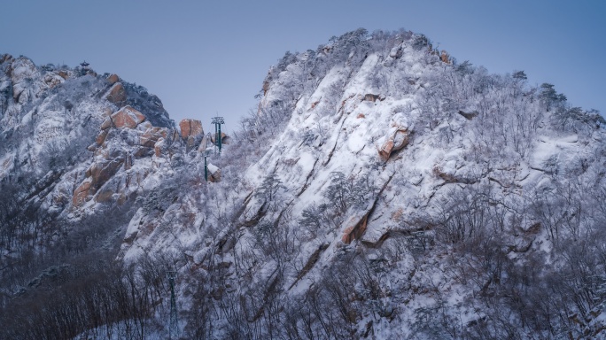 【高清6K】自然风光雪山雾凇