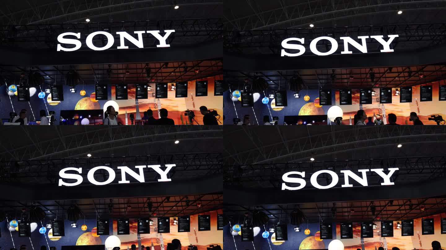 SONY 索尼 电影电视设备展台