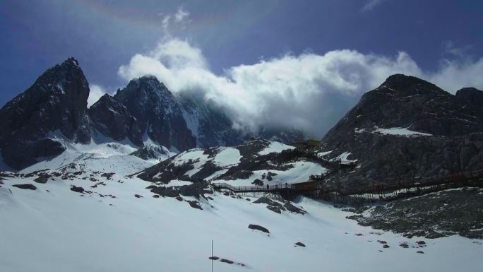 玉龙雪山延时