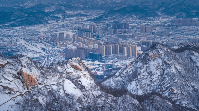 【高清6K】自然风光雪山雾凇