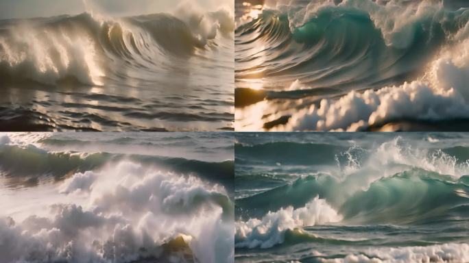 海浪 海水 浪花 波浪 海 大海