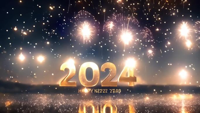 2024元旦新年烟花片头片尾