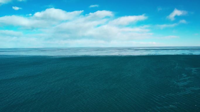冬天的青海湖