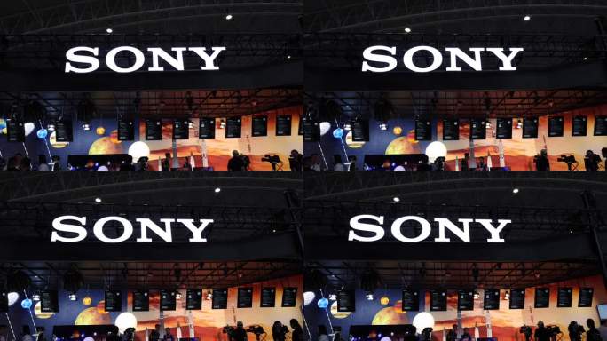 SONY 索尼 电影电视设备展台