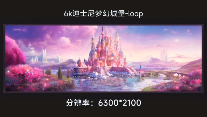 6k水晶梦幻宫殿loop