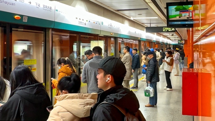 2023佛山广州地铁交通广佛线（4K）
