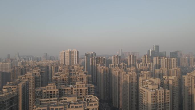 武汉光谷鳞次栉比的高楼大厦