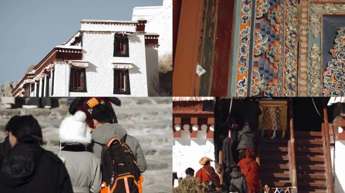 西藏拉萨布达拉宫 人文