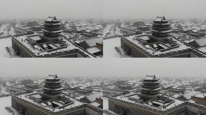 平遥古城雪景11