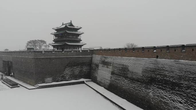 平遥古城雪景10