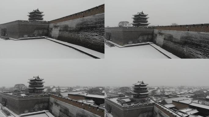 平遥古城雪景10