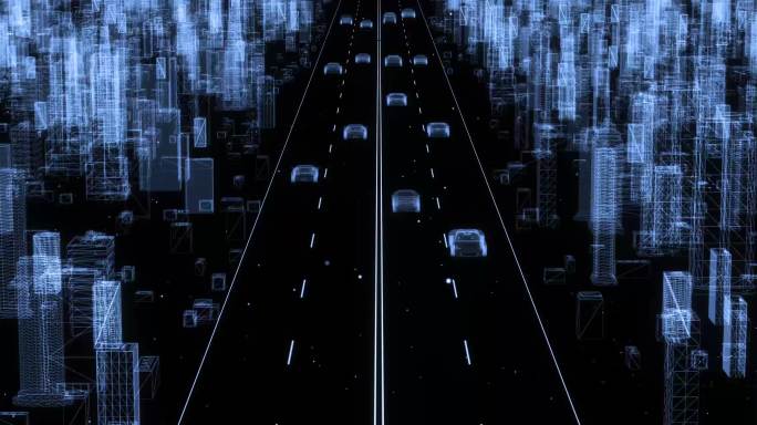 4K高速公路虚拟城市