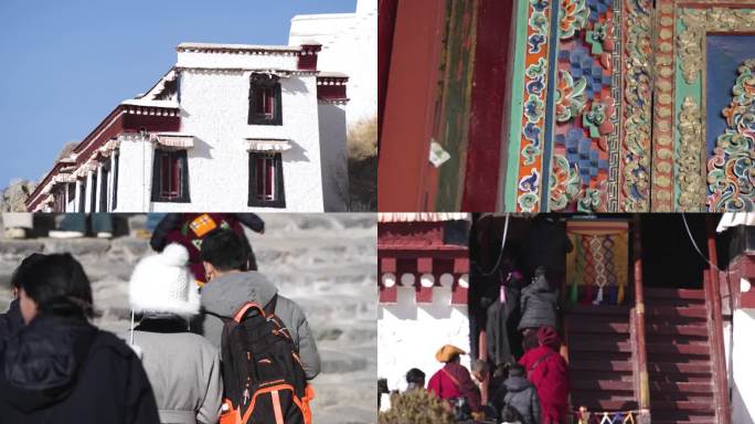 西藏拉萨布达拉宫 人文