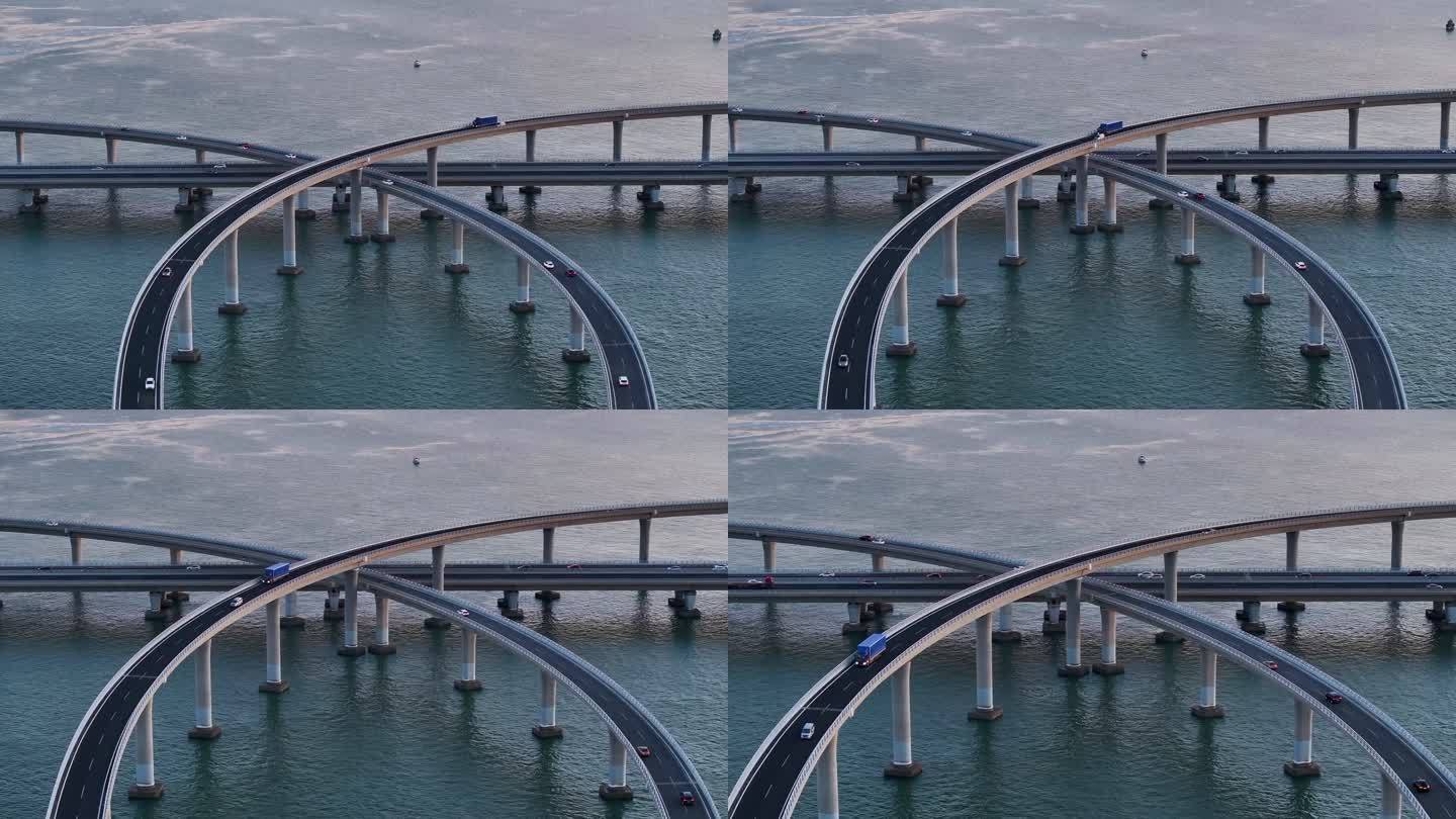 青岛跨海大桥海上立交桥-37