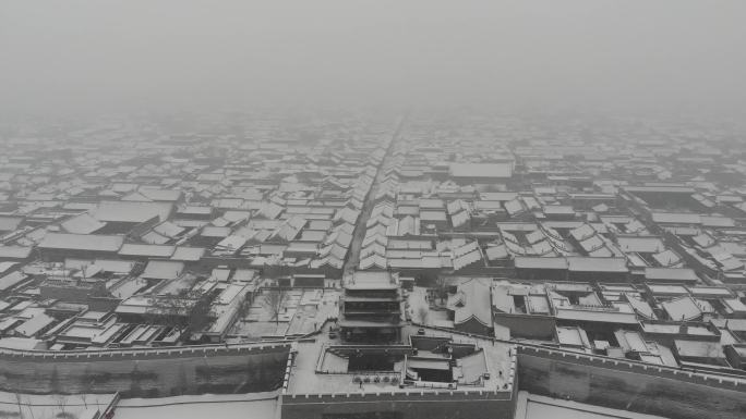 平遥古城雪景2