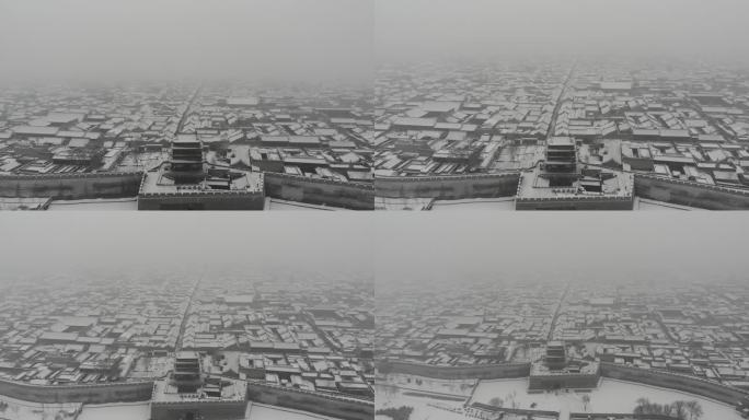 平遥古城雪景2