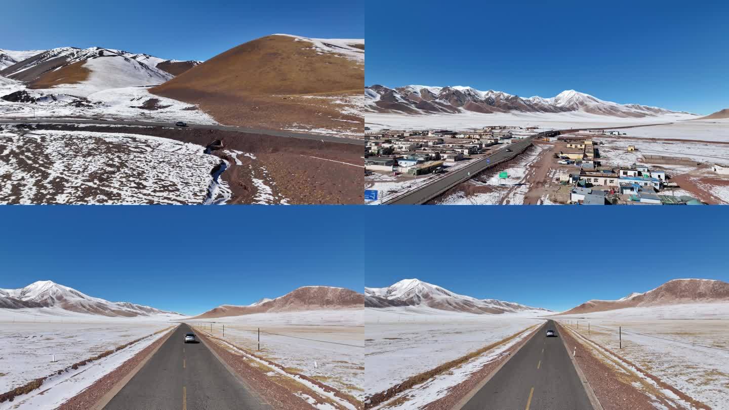 通用西藏新疆雪景