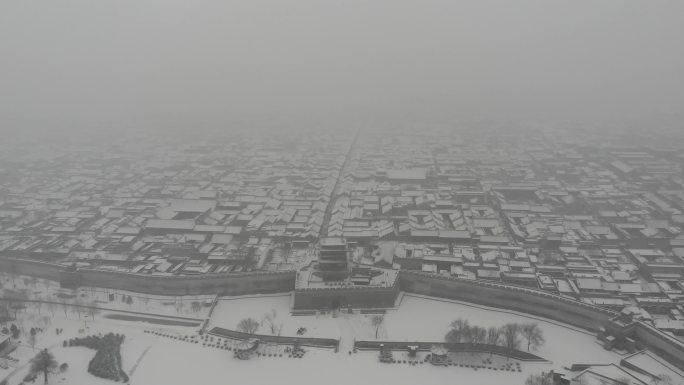 平遥古城雪景4