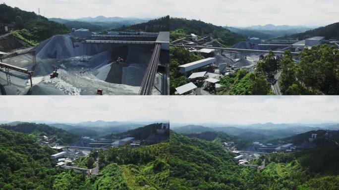 【4K】智慧矿山开采露天矿