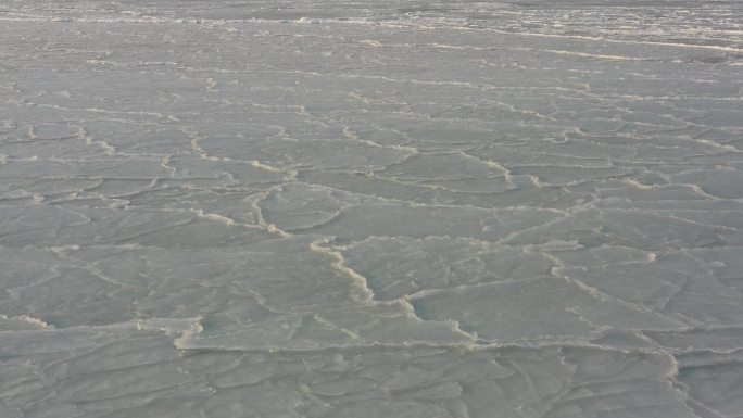 结冰的海面