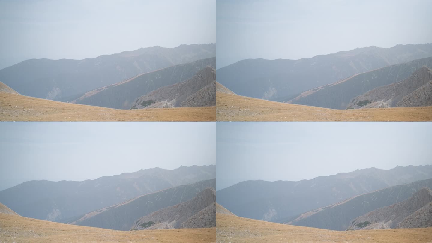 从山口到皮林国家公园的山峰，壮丽的景色，4k视频，背景的想法