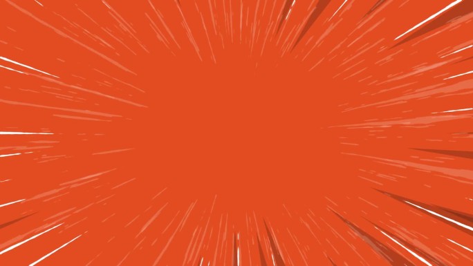 波普艺术背景动画。橙色