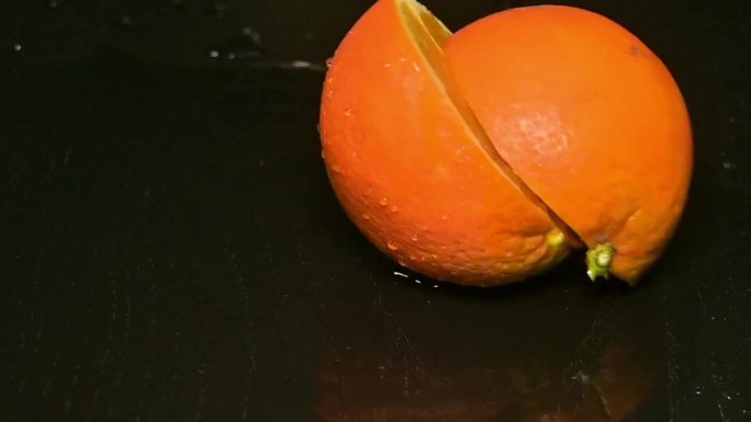 脐橙创意广告短视频 橙汁果汁鲜肉