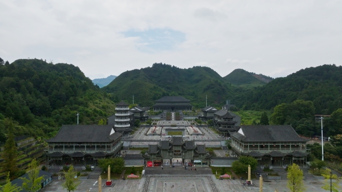 黔南都匀茶文化博览园4k