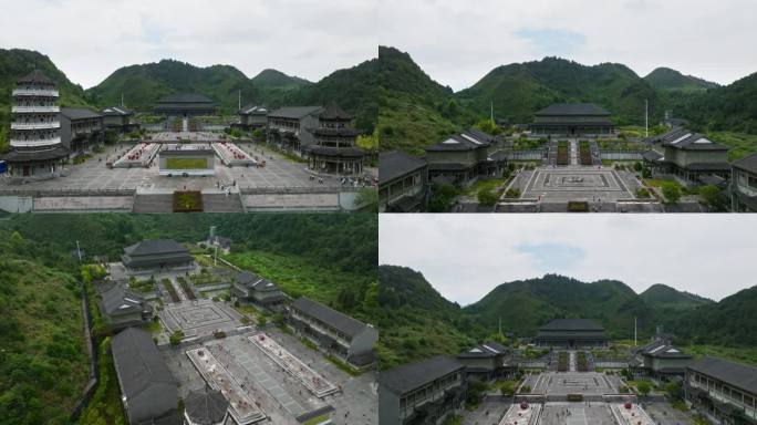 黔南都匀茶文化博览园4k