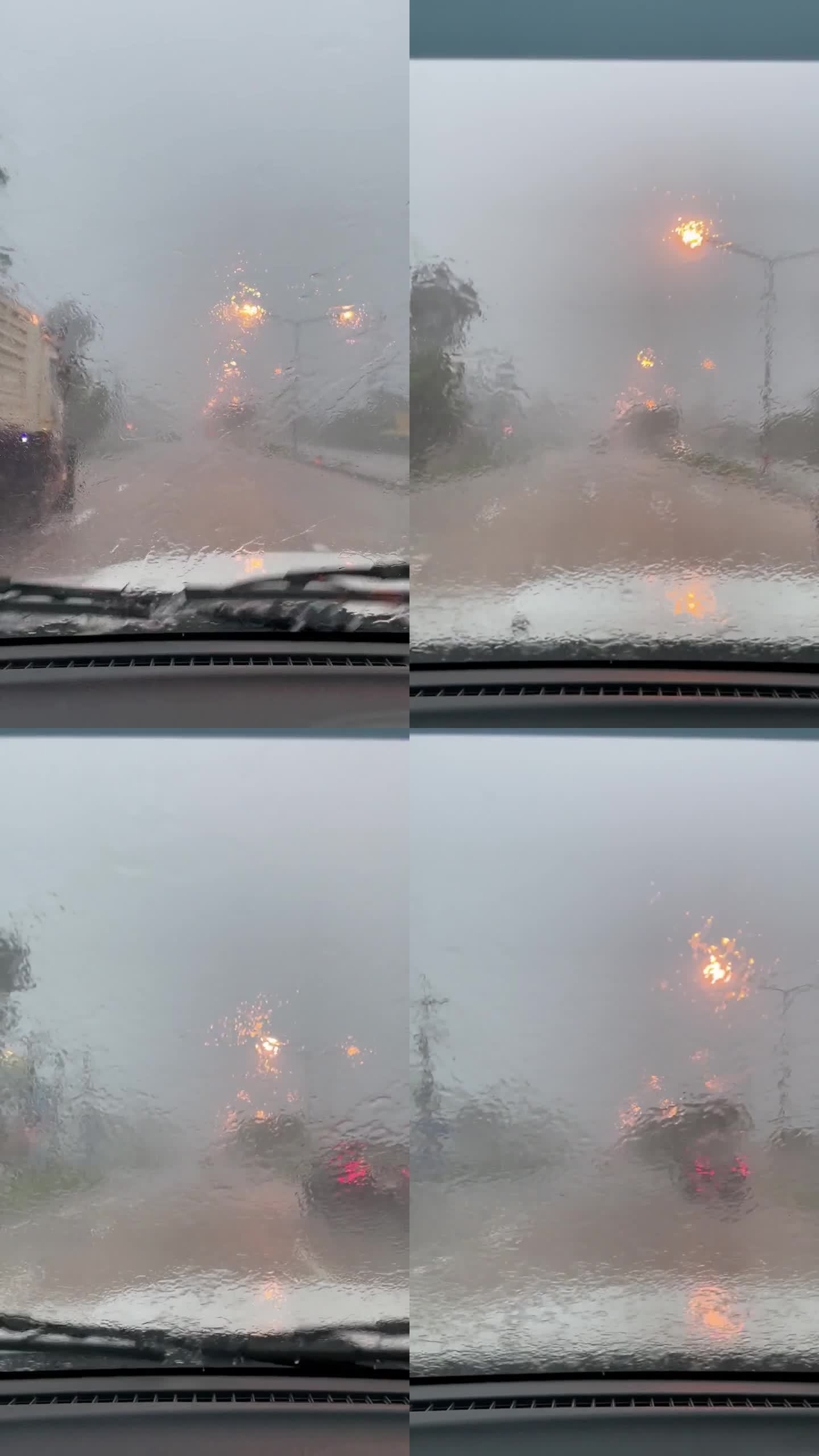 下雨天在路上开车雨天开车下雨天开车