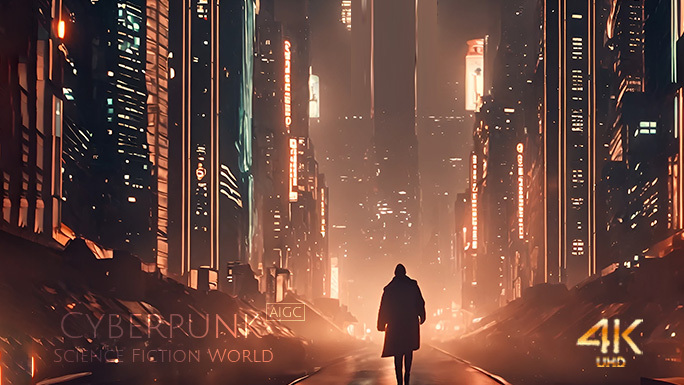 赛博朋克未来科幻世界-理想乌托邦科幻影片