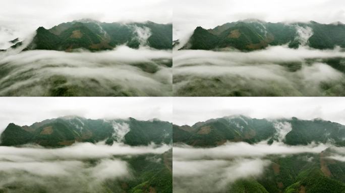 雨后山间云雾