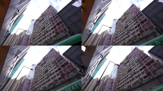 4K香港铜锣湾街市城市街景人文空镜2