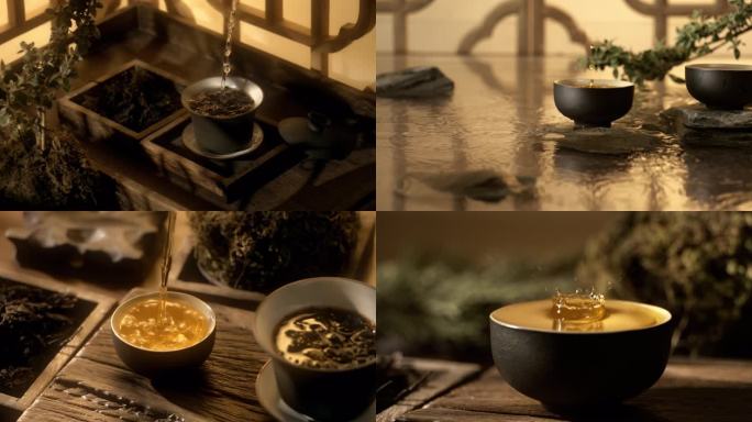 普洱茶茶叶茶红茶泡茶倒茶冲茶茶艺茶文化