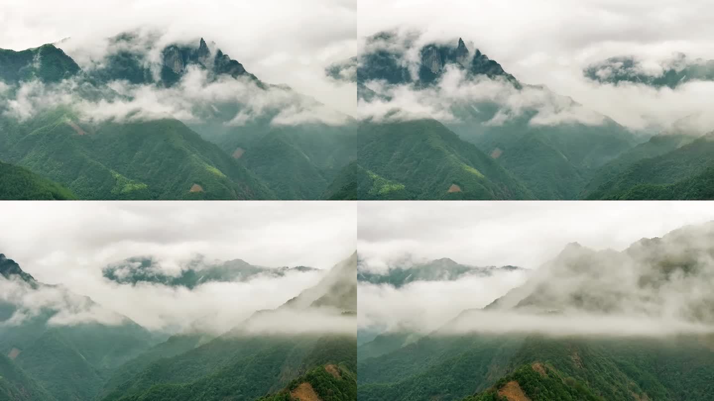 雨后山间云雾